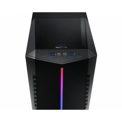 MSI MAG Meta S 3SI-018EU AMD Ryzen™ 5 3600 8 Go DDR4-SDRAM 512 Go SSD NVIDIA GeForce GTX 1660 SUPER AERO ITX OC Windows 10 Home