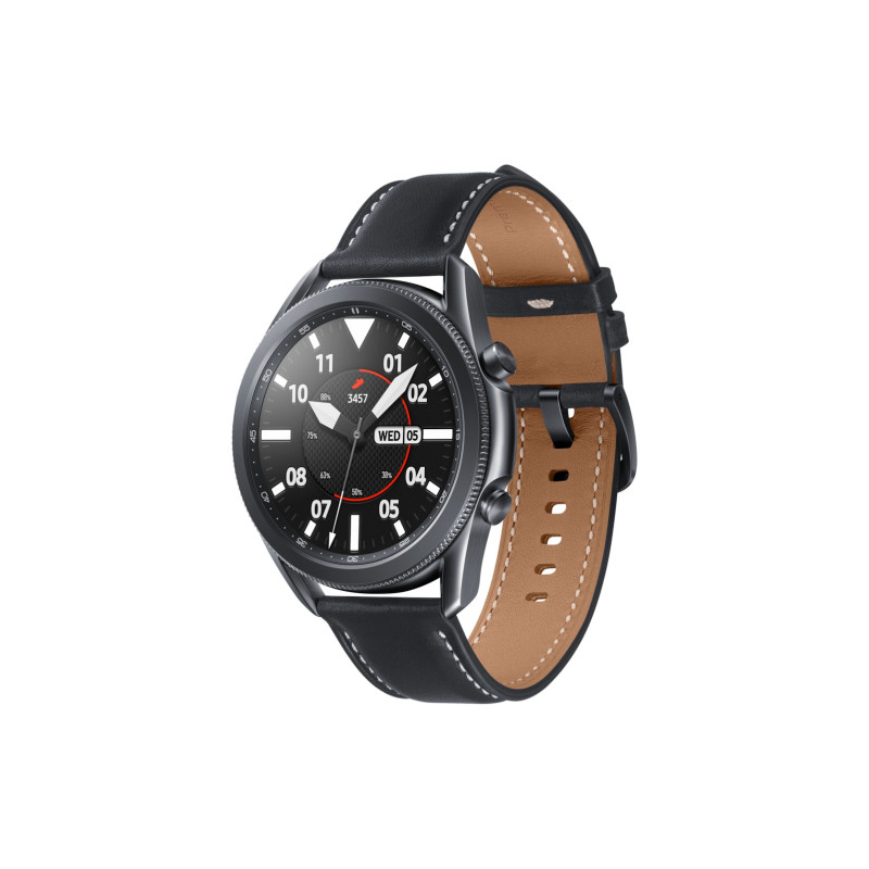 Samsung Galaxy Watch3 3,56 cm (1.4") OLED 45 mm Numérique 360 x 360 pixels Écran tactile Noir Wifi GPS (satellite) Samsung Galaxy Watch3 3,56 cm (1.4") OLED 45 mm Numérique 360 x 360 pixels Écran tactile Noir Wifi GPS (satellite)