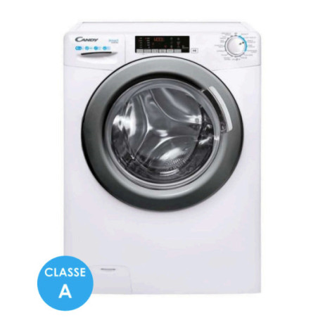 Candy Smart Inverter CSWS4106TWMRE FR machine à laver avec sèche linge Pose libre Charge avant Blanc D