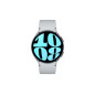 Samsung Galaxy Watch6 3,81 cm (1.5") OLED 44 mm Numérique 480 x 480 pixels Écran tactile Argent Wifi GPS (satellite)