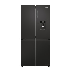 Haier Cube 83 Serie 7 HCR7818DWPT frigo américain Pose libre 467 L D Noir