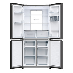 Haier Cube 83 Serie 7 HCR7818DWPT frigo américain Pose libre 467 L D Noir