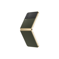 Samsung Galaxy Z Flip4 Bespoke Edition SM-F721B 17 cm (6.7") Double SIM Android 12 5G USB Type-C 8 Go 256 Go 3700 mAh Or, Kaki