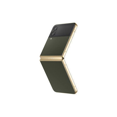 Samsung Galaxy Z Flip4 Bespoke Edition SM-F721B 17 cm (6.7") Double SIM Android 12 5G USB Type-C 8 Go 256 Go 3700 mAh Or, Kaki
