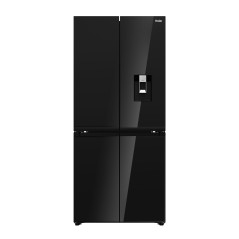Haier HCKR7819DWGB frigo américain Pose libre 459 L D Noir
