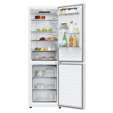Candy Fresco CNCQ2T618EW Pose libre 355 L E Blanc