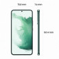 Samsung Galaxy S22+ SM-S906B 16,8 cm (6.6") Double SIM Android 12 5G USB Type-C 8 Go 128 Go 4500 mAh Vert Samsung Galaxy S22+ SM-S906B 16,8 cm (6.6") Double SIM Android 12 5G USB Type-C 8 Go 128 Go 4500 mAh Vert