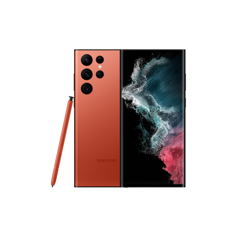 Samsung Galaxy S22 Ultra SM-S908B 17,3 cm (6.8") Double SIM Android 12 5G USB Type-C 12 Go 512 Go 5000 mAh Rouge Samsung Galaxy S22 Ultra SM-S908B 17,3 cm (6.8") Double SIM Android 12 5G USB Type-C 12 Go 512 Go 5000 mAh Rouge