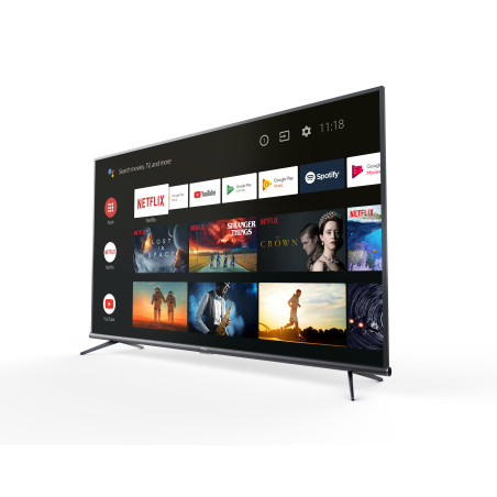 TCL 55EP660 TV 139,7 cm (55") 4K Ultra HD Smart TV Wifi Titane 260 cd/m²