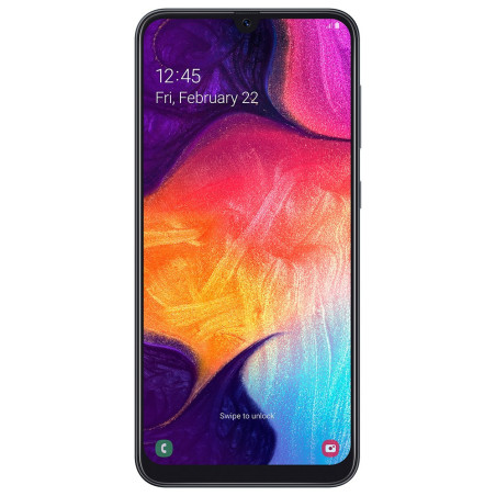 Samsung Galaxy A50 SM-A505F 16,3 cm (6.4") Double SIM 4G USB Type-C 4 Go 128 Go 4000 mAh Noir