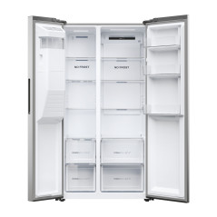 REFRIGERATEUR AMERICAIN HAIER INOX