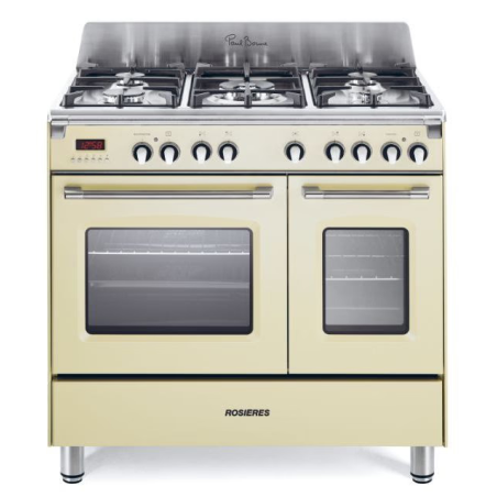 PIANO DE CUISSON ROSIERES GAZ 5F 90CM