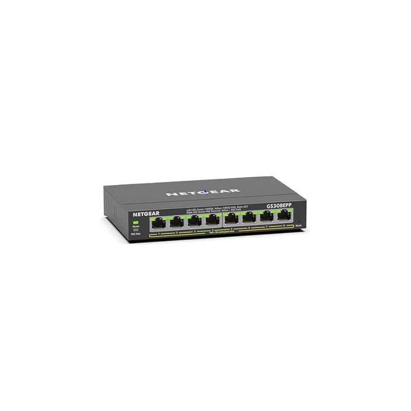 NETGEAR GS305PP-100PES-GREY-SWITCH RÉSEAU