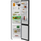 REFRIGERATEUR BEKO COMBINE 355L NOIR