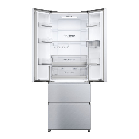 REFRIGERATEUR MULTI PORTES HAIER INOX