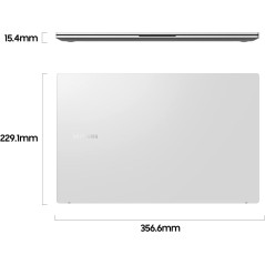 SAMSUNG GALAXY BOOK2-15,6"-I5-8GO-256GO-SILVER-QW