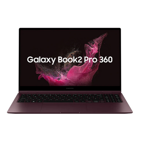 GALAXY BOOK2 PRO 360 (15.6",I7,16GB) BURGUNDY