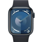 APPLE WATCH SERIES 9 GPS 41MM MIDNIGHT ALUMINIUM CASE WITH MIDNIGHT SPORT BAND - M/L