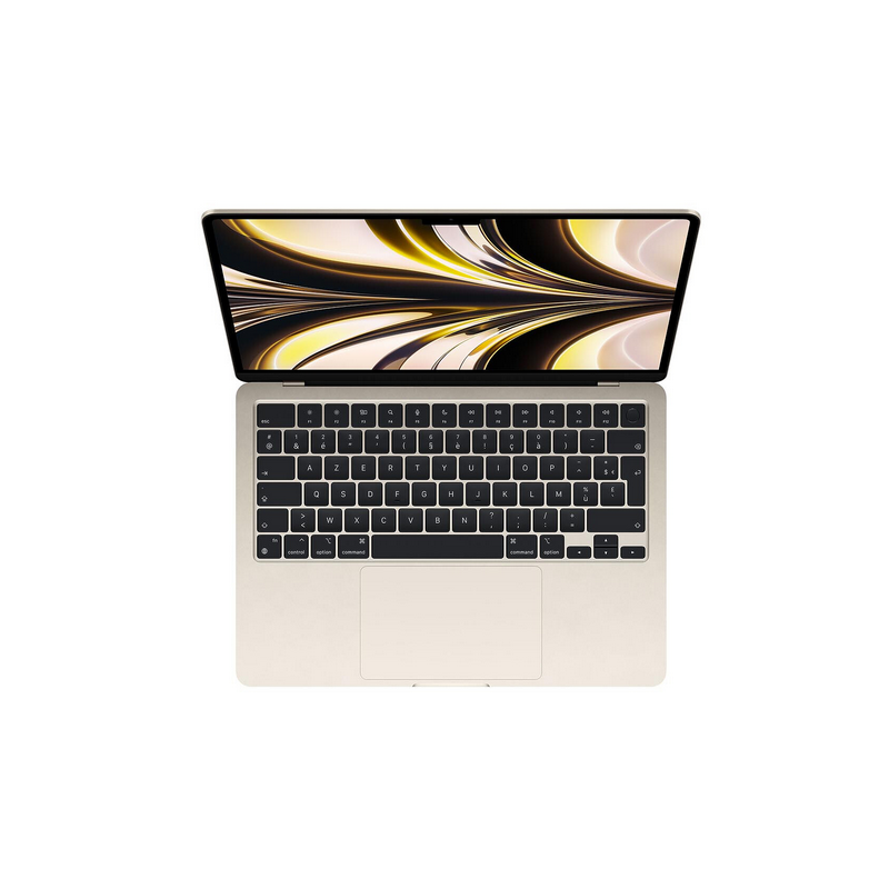 MACBOOK AIR M2 CPU 8 GPU 8 / 8 GO RAM / SSD 256 LUMIERE STELLAIRE