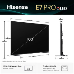 HISENSE 100 POUCES HI QLED 4K SMART
