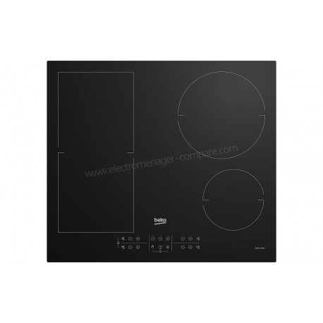 TABLE INDUCTION BEKO - 4 FOYERS - 7200 W - HII64200FMT