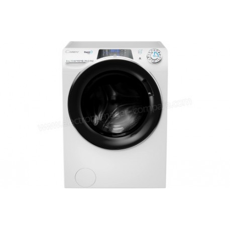 lave-linge séchant CANDY - 8 kg - RPW5856BWMBC/-S