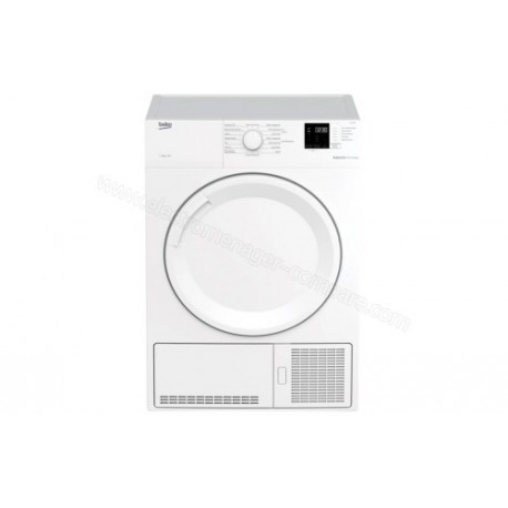 Sèche-linge condensation en pose libre BEKO- 8 kg-DB8112PA0W