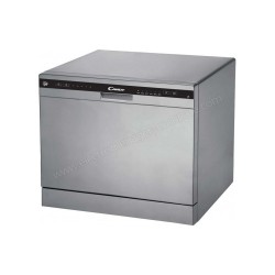 Mini Lave-vaisselle en pose libre CANDY-6 couverts-panier-6 programmes-CDCP 6S